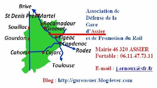 Le 12 décembre, mobilisation pour la ligne ferroviaire Cahors–Capdenac–Figeac devant le Conseil Départemental du Lot