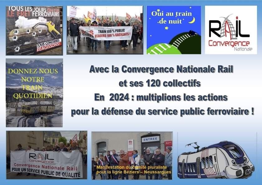 Voeux 2024 de la Convergence Nationale Rail